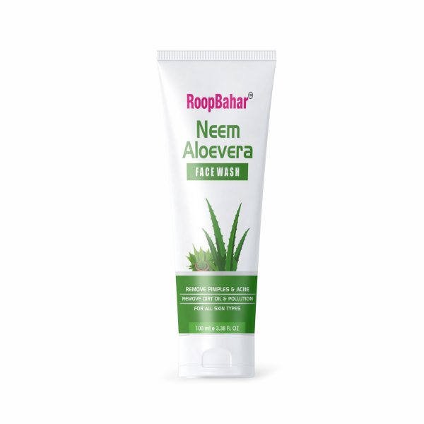 Roopbahar Neem Aloevera Facewash  100ml (Pack of 2)