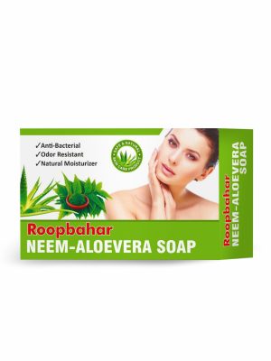 Roopbahar Neem Aloevera Soap 75gm (Pack of 2)