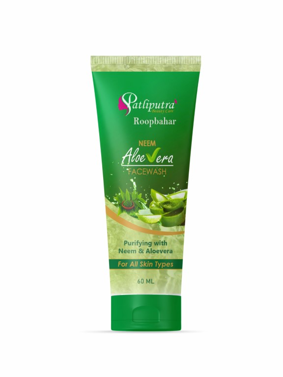 Roopbahar Neem Aloevera Facewash 60ml (Pack of 2)