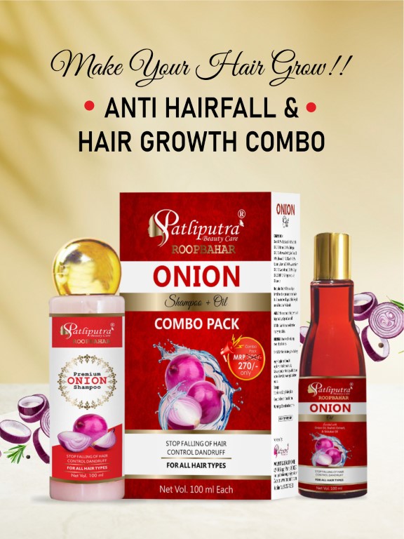 Roopbahar Onion Shampoo + Oil100ml