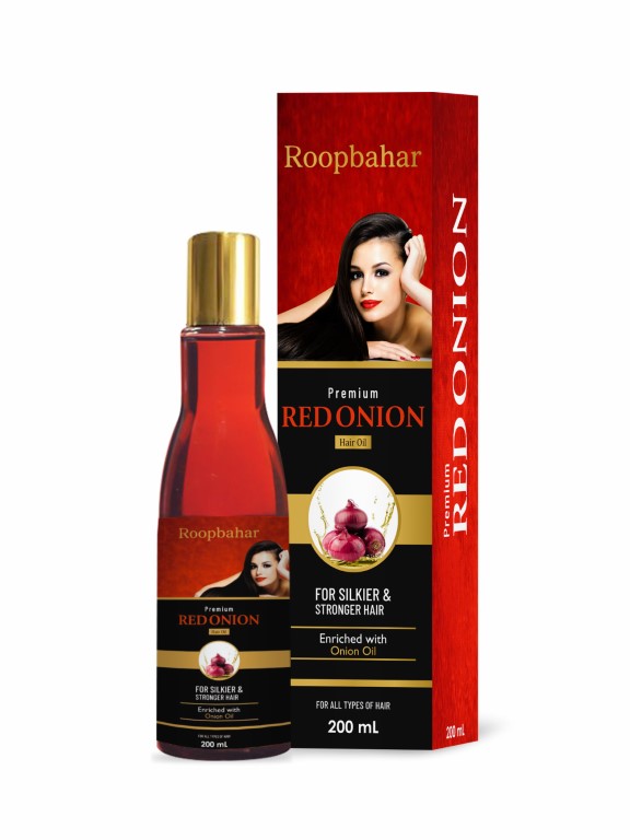 Roopbahar Premium Red Onion Hair Oil  200ml