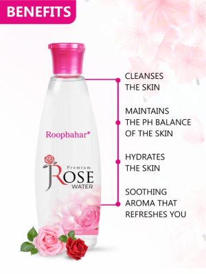 Roopbahar Premium Rose Water 120ml Image 2